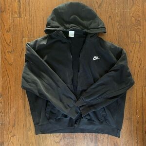 Nike Black Fleece Hoodie